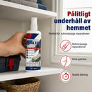 Vattentät spray för reparation och tätning av läckor