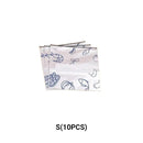 Återanvändbara förslutningsbara förvaringspåsar av aluminiumfolie (10 st)