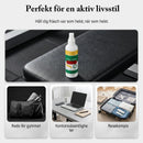 Uppfriskande örtbaserad fotspray