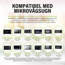 12-tums stänkskyddande magnetiskt lock till mikrovågsugn