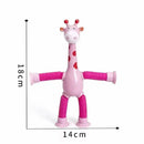 Teleskopisk sugkopp giraffleksak