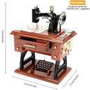 Speldosa med vintage symaskinsdesign🎶