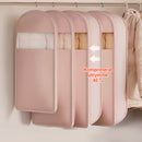 👕Platssparande hängande klädpåse med självkomprimerande dragkedja