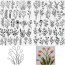 Vattenlösliga broderimallar