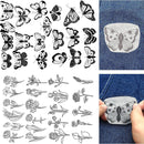 Vattenlösliga broderimallar