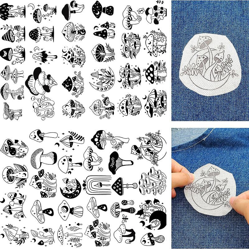 Vattenlösliga broderimallar