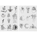 Vattenlösliga broderimallar