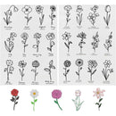 Vattenlösliga broderimallar