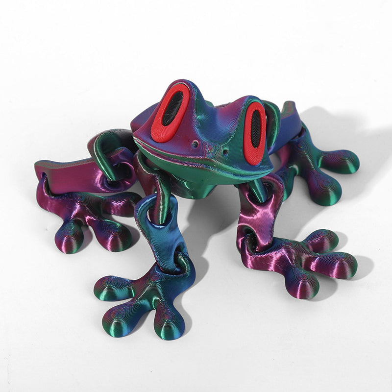 🔥3D-utskriven magnetisk grodleksak