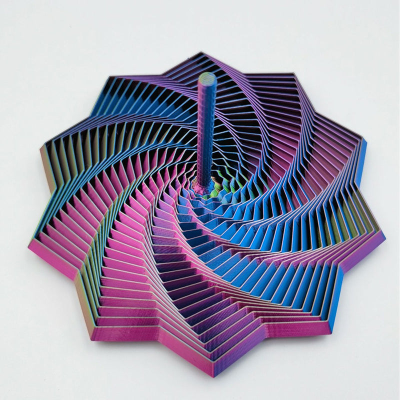 3D-printad förlängd sensorisk antistressstjärna