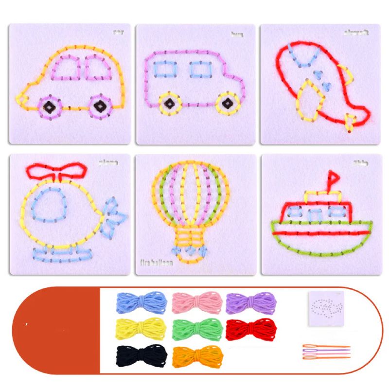 DIY-sy-kit för barn, för att tillverka egna leksaker