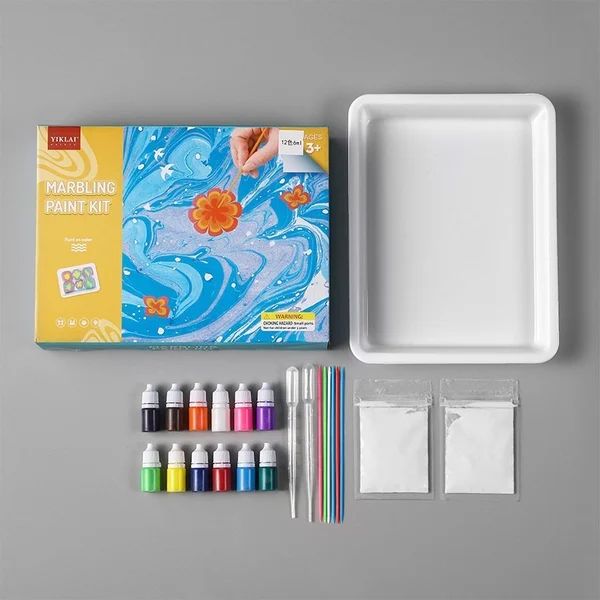 Akvarell marmorerad Paint Art Kit