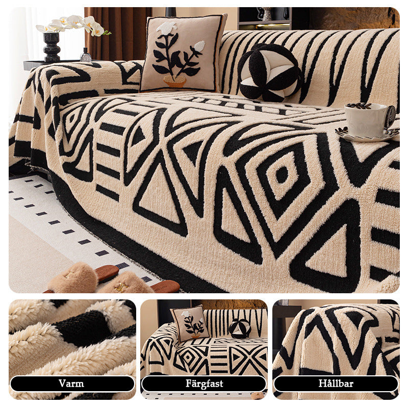 Mjukt & Halkfritt Sofföverdrag