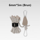 Bärbar remskiva Campingrep