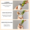 Rengöringsborste för kopp