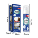 Skummande rengöringsmedel för tunga oljefläckar