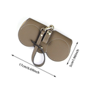 Bärbart fodral för solglasögon