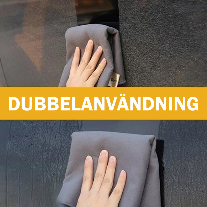 Superabsorberande handduk för biltorkning