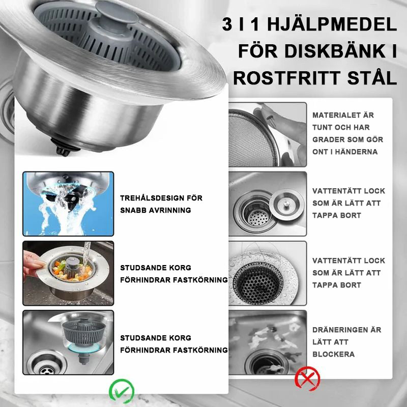 Avtappningsplugg med förbättrad återfjädringskärna