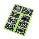 Intellektuell upplåsningskedja pedagogisk leksak