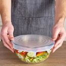 Expanderbart silikonlock av livsmedelskvalitet (6 stycken)