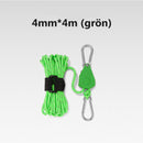 Bärbar remskiva Campingrep