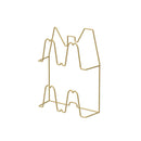 Väggmonterad självhäftande toffelhållare