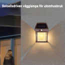 Solar tungsten vägglampa för utomhusbruk