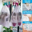 Skopåse i non-woven förvaringspåse med dragsko