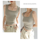 Sommar - ärmlös camisole med vid sida