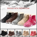 VATTENTÄTA SNÖSTÖVLAR i mocka - TYP VARMT LYCK