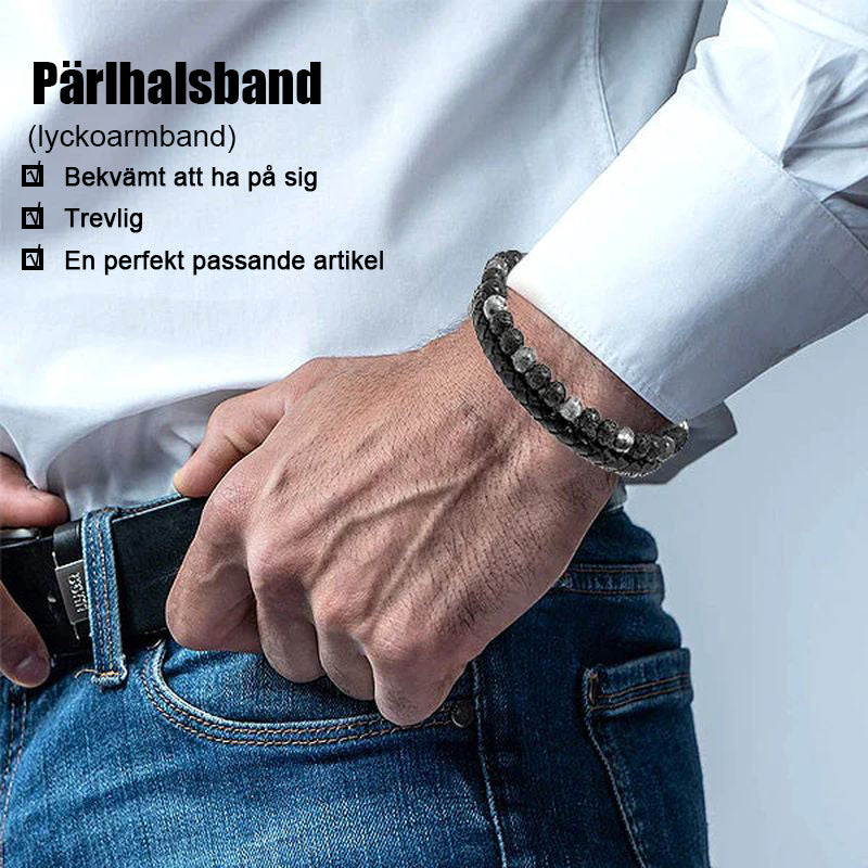 Pärlarmband för lymfterapi