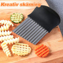 Rostfritt stål multifunktions vågkniv