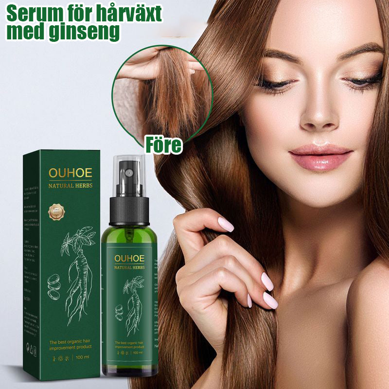 RedGinseng hårväxt spray