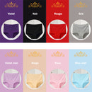 Trosor med hög midja och tryckta blommor