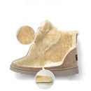 VATTENTÄTA SNÖSTÖVLAR i mocka - TYP VARMT LYCK