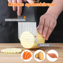 Rostfritt stål multifunktions vågkniv