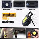 Multifunktionell nyckelring Nödlampa