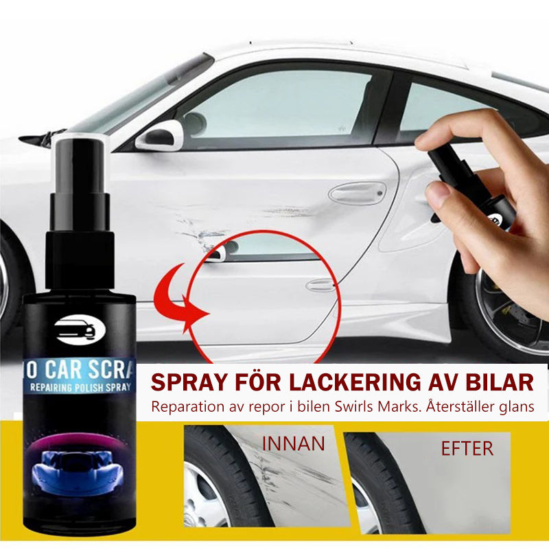 Spray för reparation av bilskador（lämplig för alla färger av bilfärg）