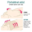 Bröstformad formande behå för sovande