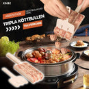 Kreativ köksredskap tre köttbullarmakare