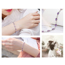 Pararmband med ametist