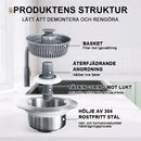 Avtappningsplugg med förbättrad återfjädringskärna