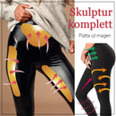 LEGGINGS I ELASTISKT LÄDER