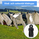Robust och justerbart låshandtag för presenning och skuggduk