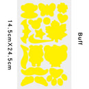 Självhäftande reparationslappar för dunjacka