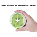 Rund bärbar veckopilleringsautomat