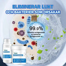 Aktivt syremedium för toalett