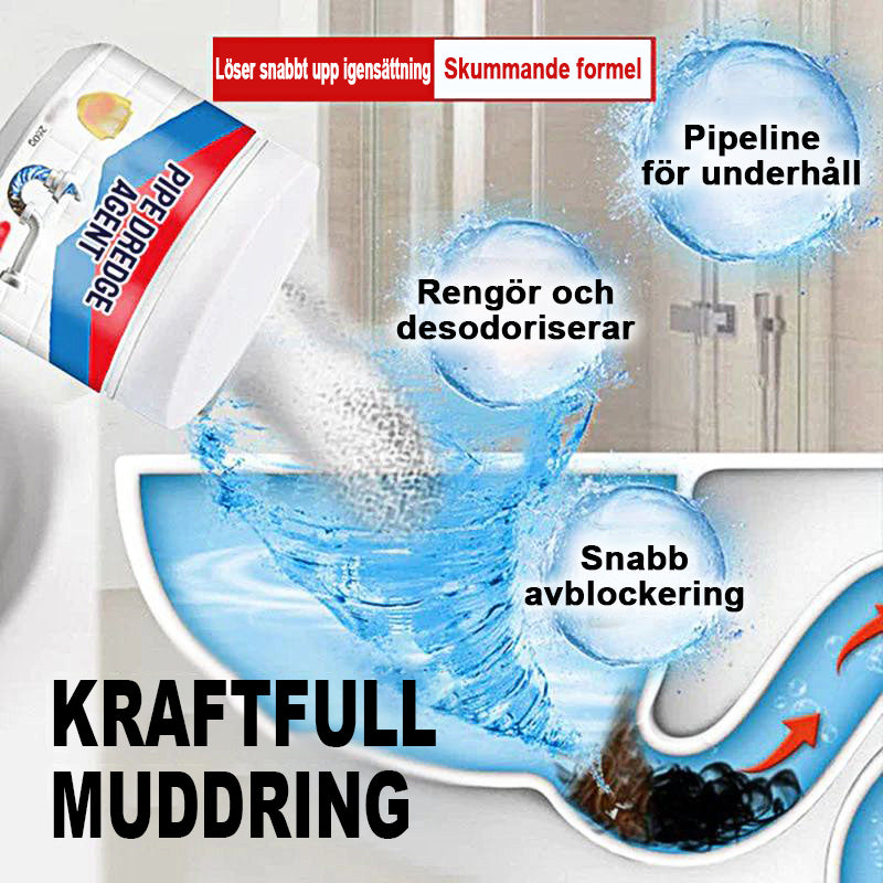 Kraftfull rörmuddringsutrustning