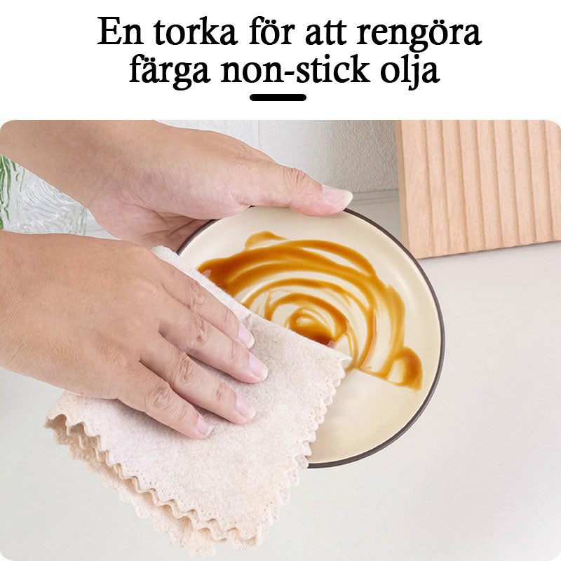 Rengöringsduk av loofah med fri skärning